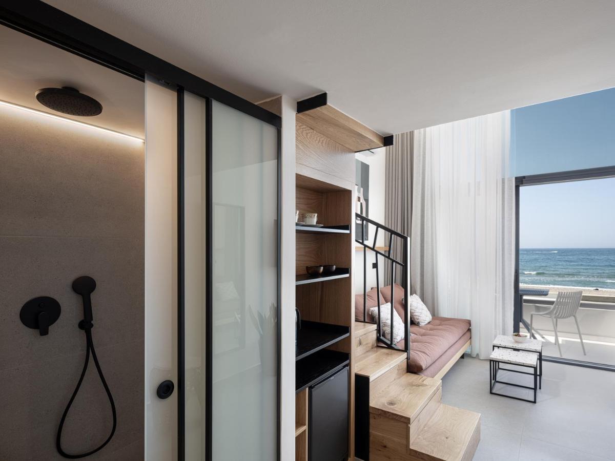 Calla Luxury Seafront Suites Rethymno Exterior foto