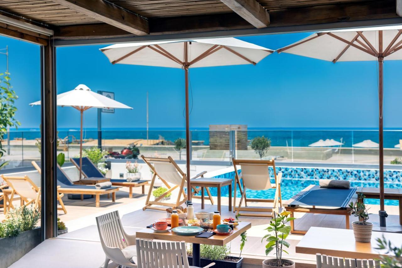 Calla Luxury Seafront Suites Rethymno Exterior foto