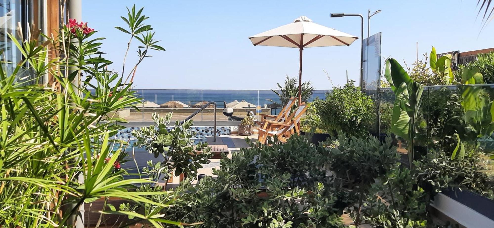 Calla Luxury Seafront Suites Rethymno Exterior foto